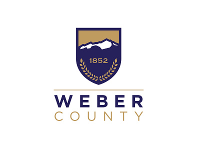 WEBER COUNTY - PROPOSED LOGO CONCEPT 1852 branding logo logo concept matt harvey utah weber county