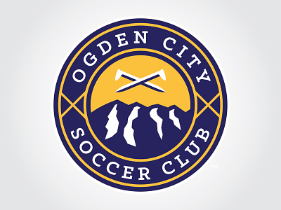 OGDEN CITY SOCCER CLUB - Logo Concept branding league 2 matt harvey mls soccer usl utah