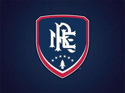 NEW ENGLAND REVOLUTION - Logo Concept 2020 branding concepts futbol logo mls mls soccer new england redesign soccer
