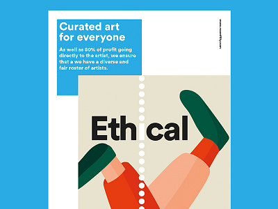 Roomfifty Ethical branding design graphic design poster typography