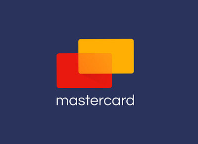 Mastercard redesign bank branding idea illustrator logo redesign redesign concept vector