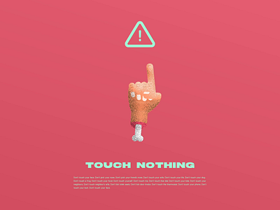 Touch Nothing after effects animation coronavirus covid19 finger hands illustration motion motion design touch