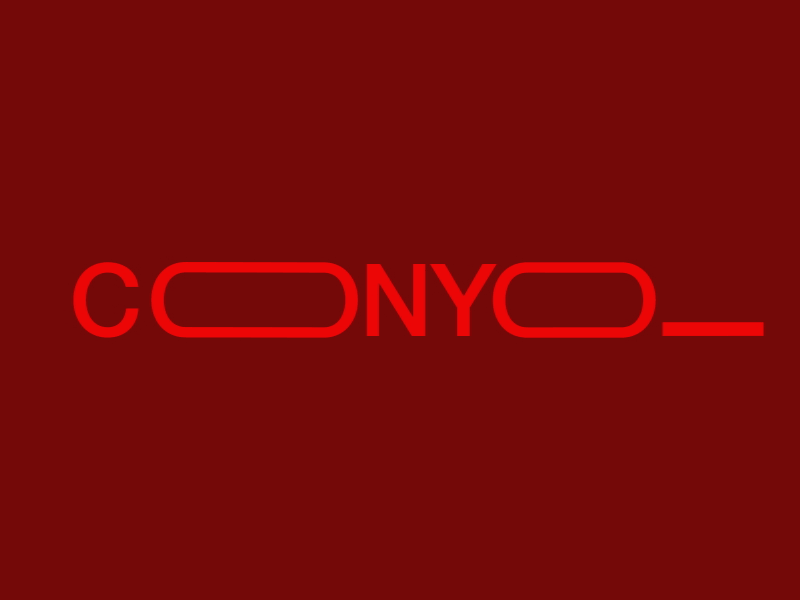 CONYO. | DAMN. animation conyo damn distortion motion outline repetition type