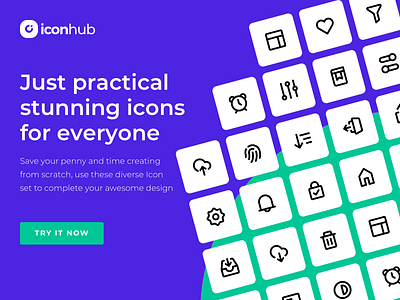 Iconhub - Free and fully customized beautiful icons
