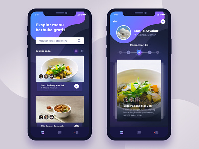 Mencari Takjil Gratis Apps Exploration apps dashboard fasting ios iphonex popular ramadhan