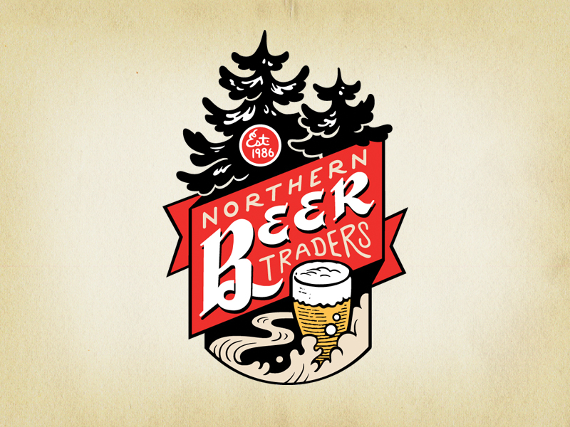 Northern Beer Traders Logo By Shelley Barnes On Dribbble