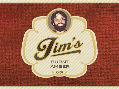 Hotchkiss - Jim beer identity label packaging