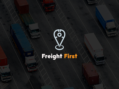 Freight First // Logo Challenge - Day 4 branding challenge design freight freight first geometric logo logochallenge logocore logodesign madebynate minimal osmund transportation typography