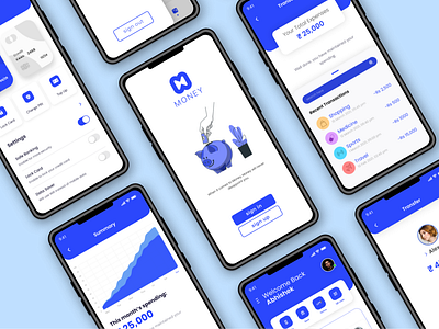 Finance: Mobile App UI Design