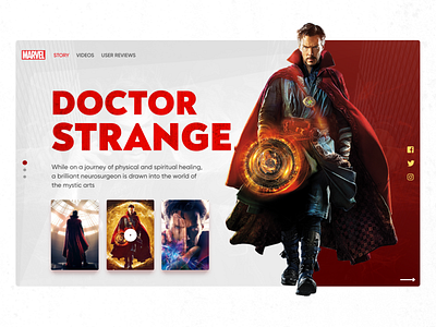 Doctor Strange Promo Page