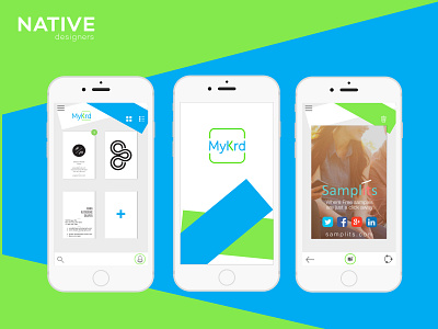 UX App Design: MyKrd Re-Brand