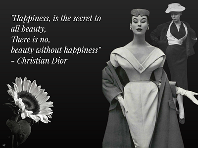 Christian Dior Iconic Looks brand identity challenge design homage quotes weeklywarmup