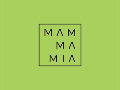 Logo redesign - Mamma Mia brand branding color colors fashion brand graphic design logo design logo designs logodesigns logotype mamma mia mammamia modern logo novi sad redesign