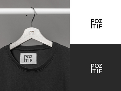 Pozitif - logo redesign branding fashion brand graphic design logo design logo designs logotype logotype design logotypes minimal logo minimalism logo serbia