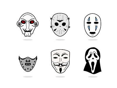 Mask Series Icon icon illustration mask
