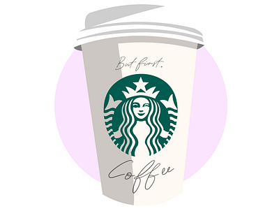 How I feel today adobe coffee coffee cup design graphicdesign illustration illustrator starbucks wink