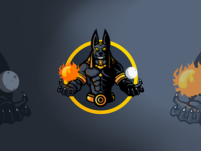 Anubis Mascot Logo anubis character design anubis logo anubis logo design anubis mascot anubis mascot logo esport logo esports logo mascot mascot character mascot logo mascot logos