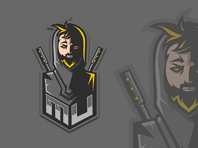 Ninja Mascot logo