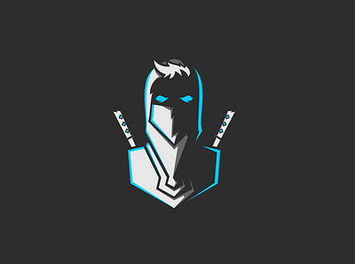 Ninja Mascot Tutorial Logo animation app branding esport logo esports logo icon illustration illustrator logo web