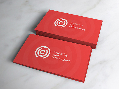 MwC Business Cards branding business card identity logo