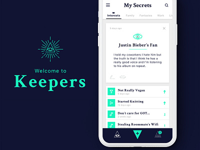 Keepers App Concept