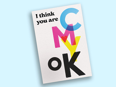 I think ur ok V-day card design feels postcard scca typography