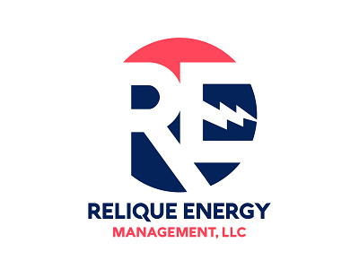 Relique Energy Management Logo branding design logo vector