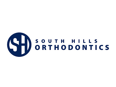 South Hills Orthodontics Marketing Pieces branding design logo vector