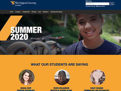 WVU Summer Term Website