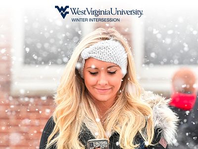 WVU Winter Intersession Information Screen Ad