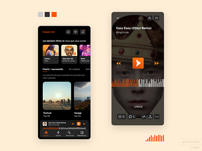 Soundcloud App Redesign 🎵