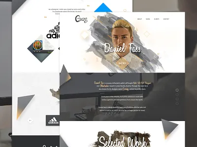 Portfolio 2015 contact daniel fass daniel fass x czarny design form gold iamczarny portfolio ui ux