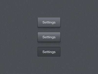 Buttons (PSD) button buttons dark download free freebie psd shadow ui