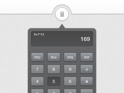 Calculator button calculator design icon interface ui