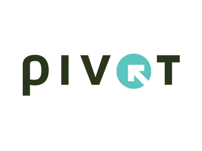 simple pivoting logo