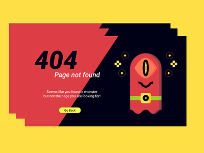 404 Page 404 page challenge dailyui design error page illustration screen ui uichallenge uidesign user interface web design web designer website website design