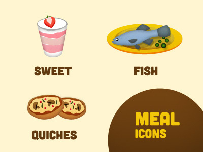 Meal icons