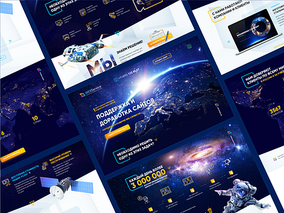 Web Developement company landing design galaxy landing landing design landing page landing page design site ui ui ux ux web webdeisgn webdesign webdevelopment website design