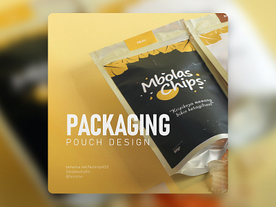 Packaging Pouch Design adobe branding graphic design illustration logo packaging packaging design product design vector