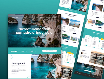 Mantai.co.id adobe branding design designer figma graphic design graphic designer ui ux website