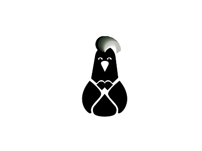 Penguin Boss android animal art boss branding design graphic design icon identity illustration illustrator ios logo logotype mascot north penguin vector