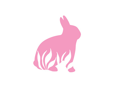 Rabbit app branding design identity illustration illustrator logo minimal type vector
