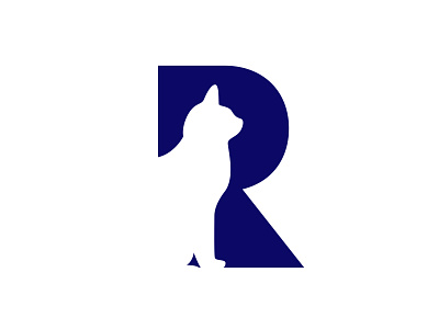 R Cat app branding design identity illustration illustrator logo minimal type vector