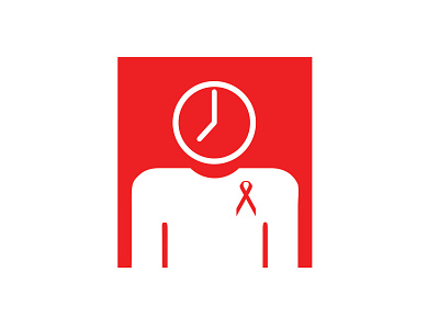 Head Clock Aids app branding design identity illustration illustrator logo minimal type vector