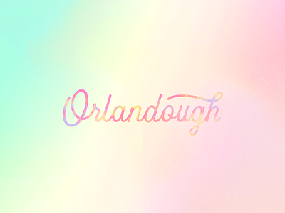 Orlandough Brand Identity brand design brand identity branding branding design color design donuts dreamy food and beverage illustration illustrative branding logo soft