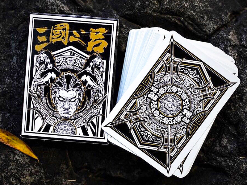 Bicycle Playing Cards 《Lv Bu from the Three Kingdoms》 by huaqianhua on  Dribbble