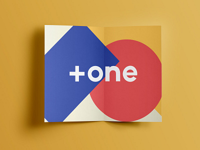 +one branding color logo