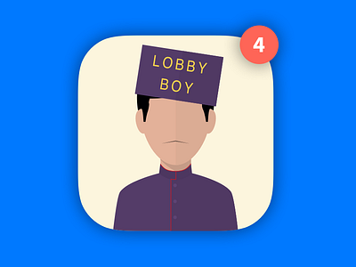 Daily UI #005 - Loby Boy App Icon 005 app dailyui icon ui ui design