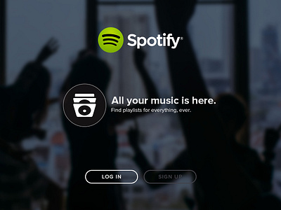 Spotify for PlayStation by Sam Thorne on Dribbble