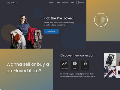 Preeloop Landing Page